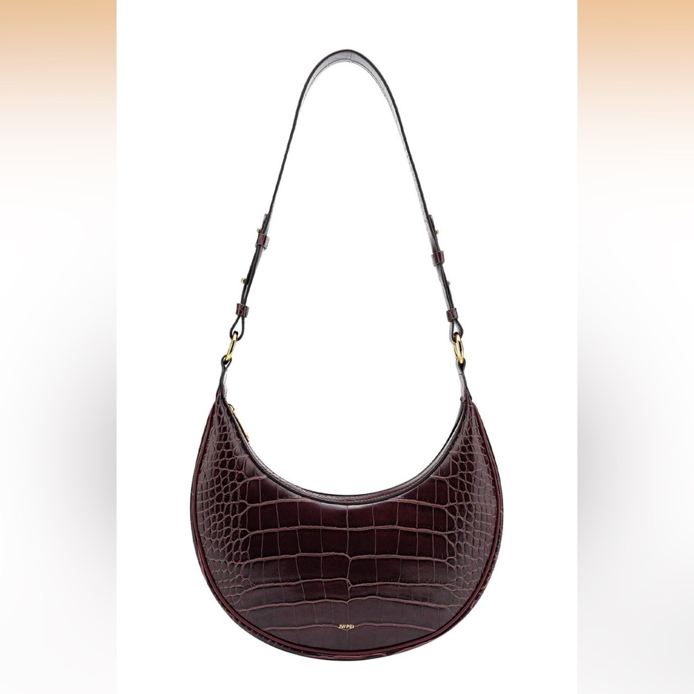 JW PEI Almost New Carly Brown Medium Saddle Bag